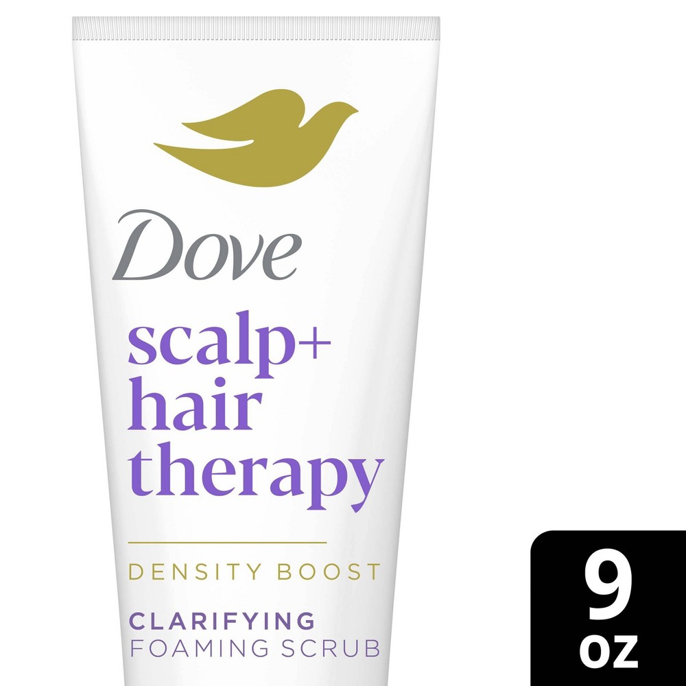 Photos - Hair Product Dove Beauty Clarifying Foaming Scalp Repairing Hair Scrub - 9oz