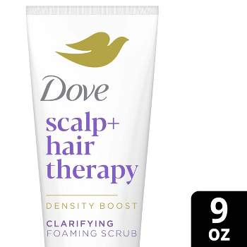 Dove Beauty Clarifying Foaming Scalp Repairing Hair Scrub - 9oz