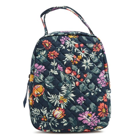 Vera Bradley Women's Cotton Lay Flat Lunch Box Plants