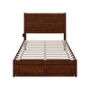 Noho Bed with Foot Drawer - AFI - 4 of 4