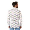 OppoSuits Men's Official Pok�mon Shirts - Pixel Pok�mon - White - Size M - 2 of 4