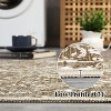 Acekool 5x7 Washable Rug – Vintage-Inspired Non-Slip Carpet, Ultra-Thin Floor Mat for Living Room & Bedroom, - 4 of 4