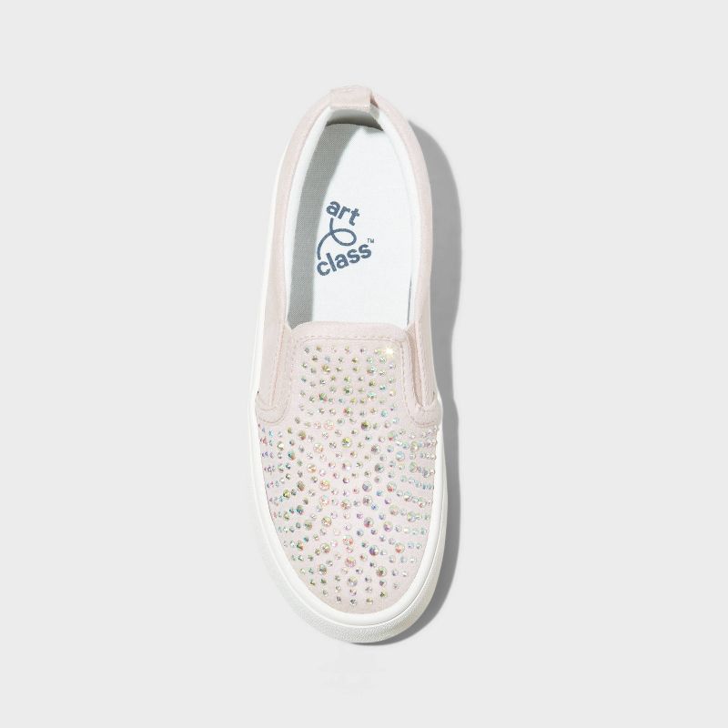 Kids' Hanna Slip on Sneakers - art class™ Light Pink, 4 of 6
