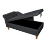 NicBex Storage Bench Storage Organizer Ottoman Velvet Lounge Chair for Bedroom with Storage for Living Room, Bedroom - 4 of 4