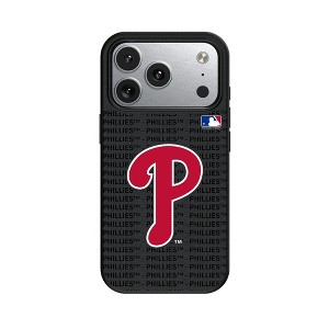 MLB National League Teams Text Backdrop MagSafe Compatible Cell Phone Case for Apple iPhone 17 Series - 1 of 4
