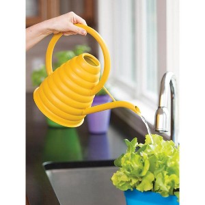 Gardener's Supply Company Bee Skep Watering Can | Adorable Bee Skep Modern Style Long Spout Watering Can | Great Houseplant Enthusiast Gift |Holds 2.5 - 1 of 4