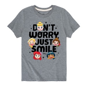 Boys' - Disney - Princess Don't Worry Be Short Sleeve Graphic T-Shirt - 1 of 4