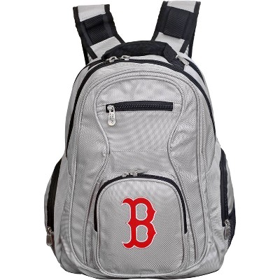 MLB Boston Red Sox Gray Laptop Backpack