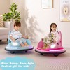 Costway 12V Kids Electric Ride On Bumper Car Battery Powered Bumper Car with Remote Control Pink/Red/Purple/Navy - 2 of 4