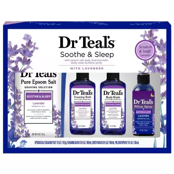 Dr Teal's Lavender Regimen Bath and Body Gift Set - 4pc