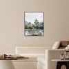 Art Remedy Cold Winter Lake Landscape Wall Art Framed - 2 of 4