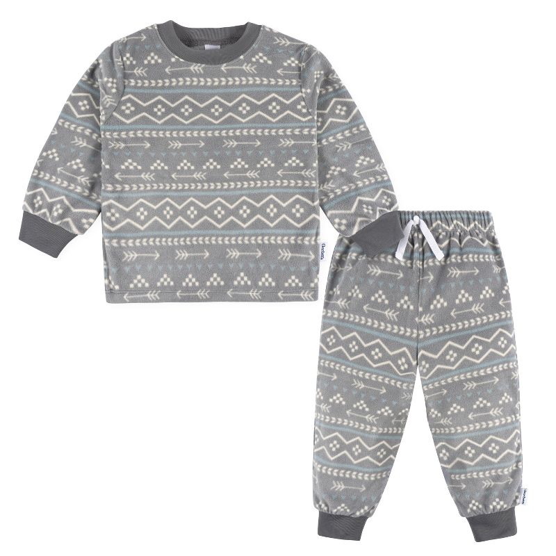 Gerber Baby and Toddler Boys' Fleece Pajamas - 2-Piece, 1 of 8