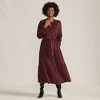Lands' End Women's Pinwale Cord Smocked Sleeve Maxi Dress - 4 of 4