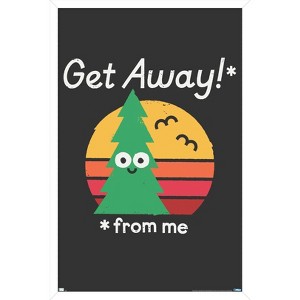 Trends International David Olenick - Take a Hike Framed Wall Poster Prints - 1 of 4