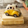 Ceramic VW Bug Lamp – 6.5"L Glazed Clay Night Light in Multi by Kalalou - 3 of 3