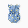 PATPAT Disney Mickey and Friends Family Matching Outfits C Allover Mickey Mouse Print Denim Dresses Jumpsuit & Ombre T-Shirts - 4 of 4