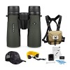 Vortex 8x42 Diamondback Roof Prism Binoculars with Glasspak Harness Case Bundle - 2 of 4