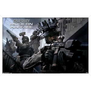 Trends International Call of Duty: Modern Warfare - Co-Op Framed Wall Poster Prints - 1 of 4
