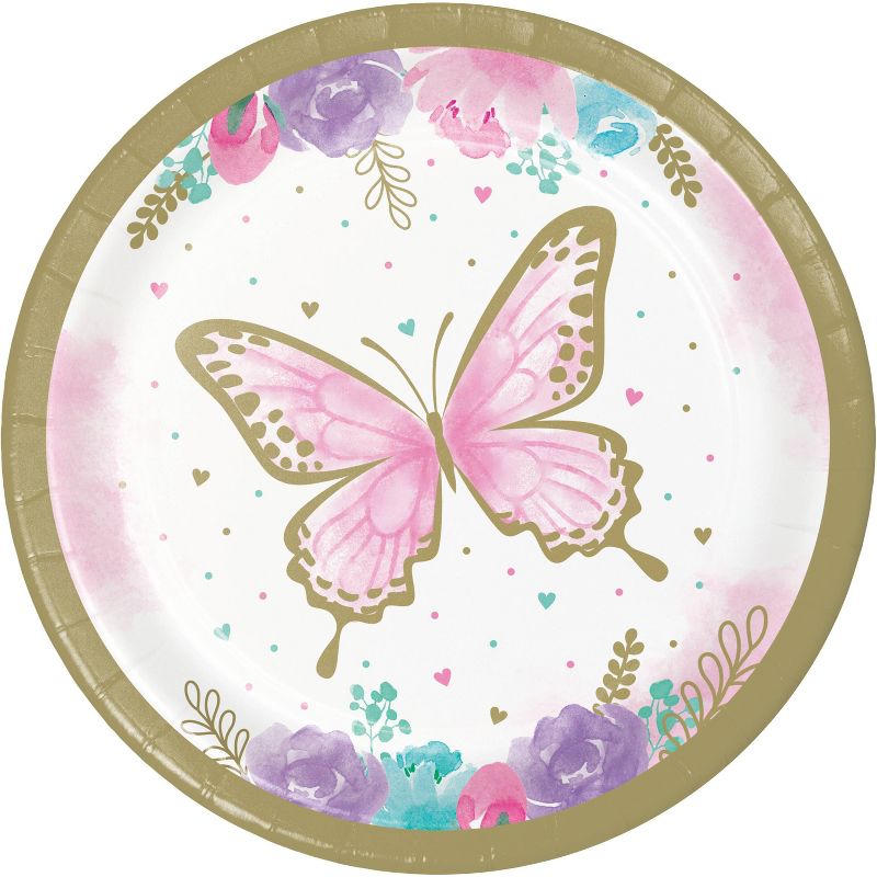 Golden Butterfly Party Supplies Kit, 4 of 15