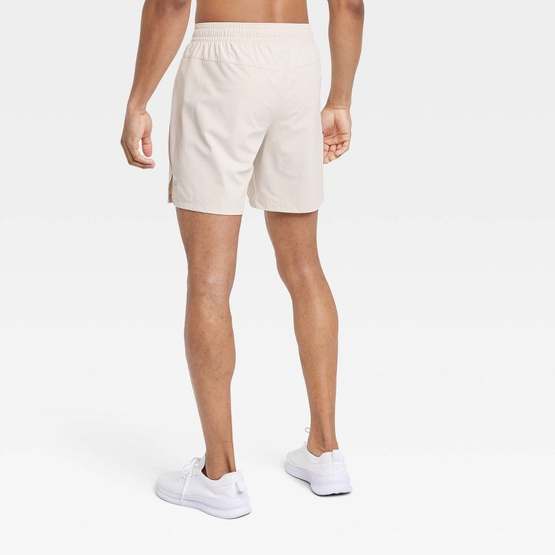 Men's Stretch Woven Shorts 7" - All In Motion™, 3 of 5