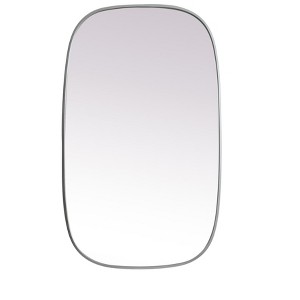 Elegant Lighting Metal Frame Oval Mirror 24x40 - 1 of 4