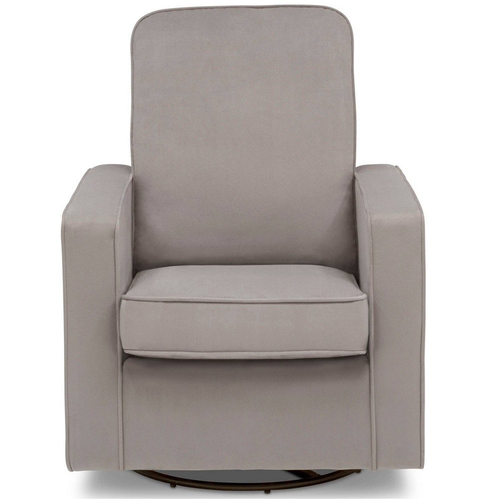 Delta Children Landry Nursery Glider Swivel Rocker Chair - Cloudy Gray -  75455499