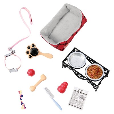 american girl pet grooming set