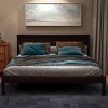 NicBex Full Size Platform Bed 79.5" L Simple Pine Bed Frame with Headboard for Bedroom, Guest Room, No Box Spring Required - 2 of 4