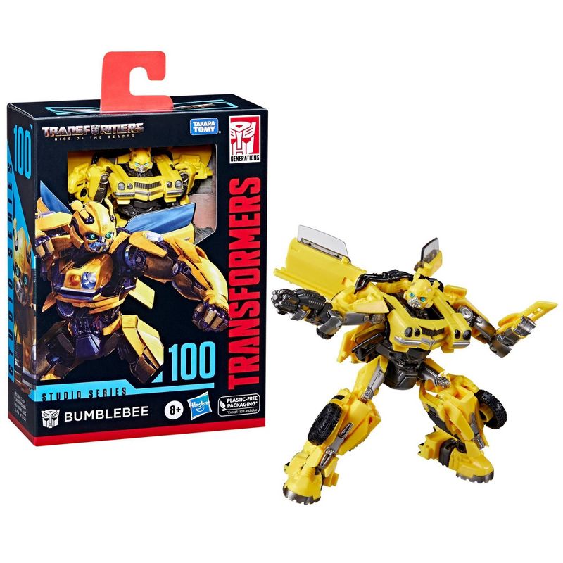 Transformers Studio Series 100 Bumblebee Action Figure, 4 of 12