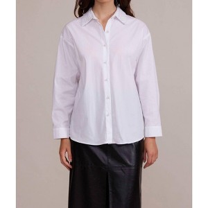 Women's Torin Collar Buttoned Top - LUCY PARIS - 1 of 4