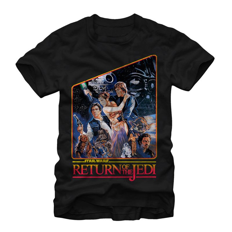 Men's Star Wars Movie Poster T-Shirt, 1 of 5