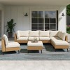 Lausaint Home 8-Piece Wicker Sectional Sofa - 2 of 4