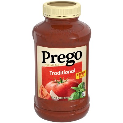 Prego Pasta Sauce Traditional Italian Tomato Sauce 24oz