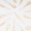Meri Meri Ballet Slipper Pink Wooden Cutlery Set (Pack of 24) - 2 of 3