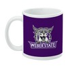 Weber State University Primary Logo Ceramic Coffee Mug Novelty Gift Mugs for Coffee Tea and Hot Drinks 11oz White - 3 of 4