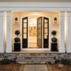LLHZSY 1-Light 6 7/10" Matte Black Outdoor Wall Light Fixture -With PIE (Human Sense) Mode - 3 of 4
