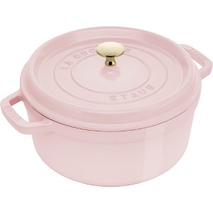 STAUB Cast Iron 4-qt Round Cocotte - 1 of 4