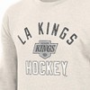 NHL Los Angeles Kings Men's Long Sleeve Oat Crew Neck Fleece - 3 of 3