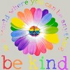 Men's Design By Humans In A World Where You Can Be Anything Be Kind Lgbt By DragonTee T-Shirt - Silver - X Large - 2 of 3
