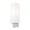 Livex Lighting Meridian 1 - Light Wall Light in  Brushed Nickel - 4 of 4