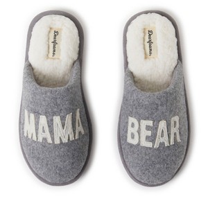 Dearfoams Women's Carley Mama Bear Mom Scuff Slipper - 1 of 4