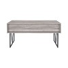 Coaster Home Furniture Analiese Industrial 4 Drawer Home Office Writing Desk, Grey Driftwood Finish - image 4 of 4