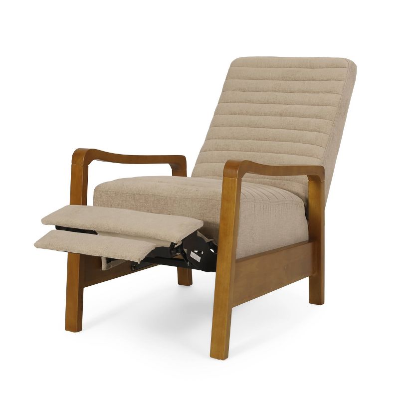 Munro Contemporary Fabric Channel Stitch Pushback Recliner - Christopher Knight Home, 3 of 13