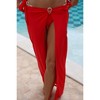 'Red' Arabian Nights Meena Maxi Skirt RED MEDIUM/LARGE - 4 of 4