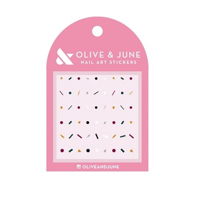 Olive & June Nail Art Stickers - Simple & Shiny