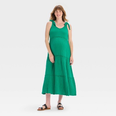 Tiered Maxi Maternity Dress - Isabel Maternity by Ingrid & Isabel™