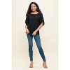 WEST K Women's Cora Dolman Sleeve Crochet-Inspired Blouse - 4 of 4