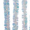 Kurt Adler 32.8-Foot Battery-Operated Iridescent Tinsel Garland with 100 Warm White Lights - 2 of 3