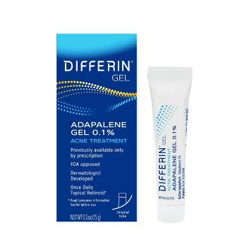 Differin Adapalene Gel 0.1% Acne Treatment - 15g