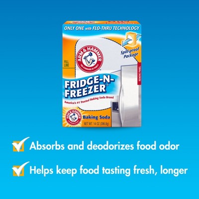 Arm &#38; Hammer Baking Soda Fridge-n-Freezer Odor Absorber - 14oz_7